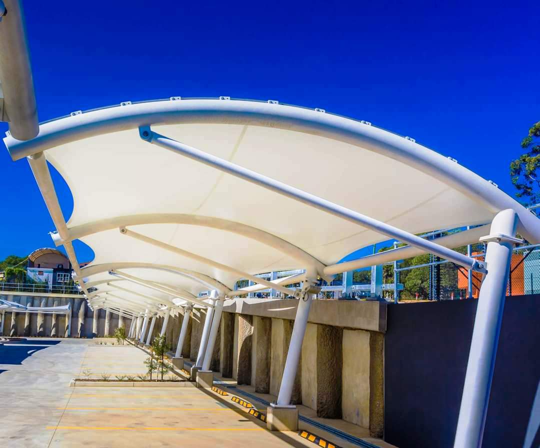 Car Parking Tensile Structure